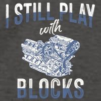 I Still Play With Blocks Meaningful Gift Auto Mechanic Racing Car Engine Gift Vector Backpack