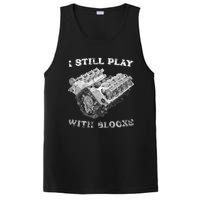 I Still Play With Blocks Racing Maintenance Vintage PosiCharge Competitor Tank