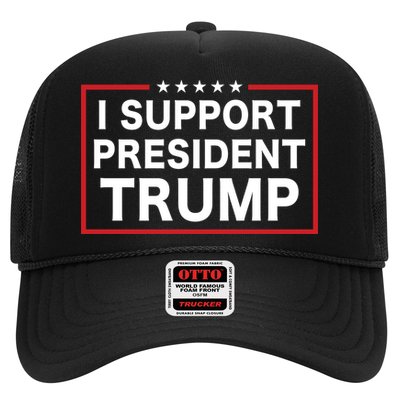 I Support President Trump Trucker Hat