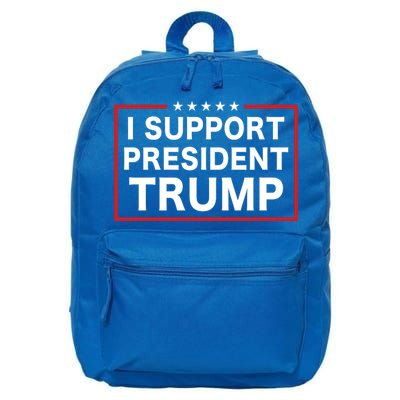 I Support President Trump 16 in Basic Backpack