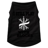 I Still Play With Blocks Maintenance Mechanic Motor Engine Funny Gift Doggie Tank