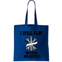I Still Play With Blocks Maintenance Mechanic Motor Engine Funny Gift Bag