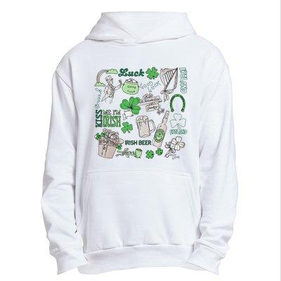 Irish St Patricks Day Love Lip Me I'm Irish Beer Drinking Team Urban Pullover Hoodie