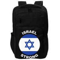 Israel Strong Pray for Israel Impact Tech Backpack