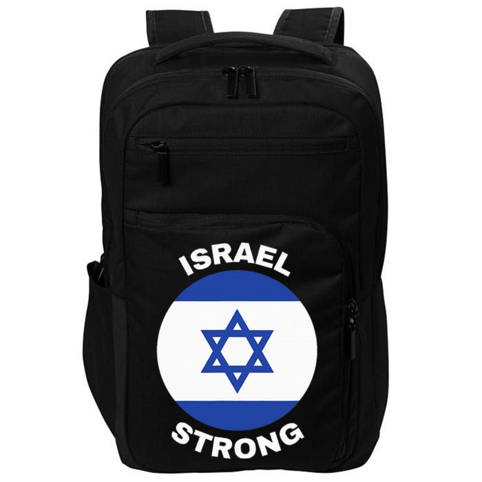 Israel Strong Pray for Israel Impact Tech Backpack