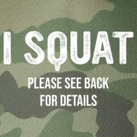 I Squat Please See Back For Details, I Squat Legacy Tie Dye Trucker Hat