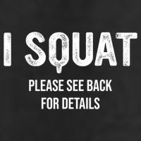 I Squat Please See Back For Details, I Squat Cool Comfort Performance Bucket Hat