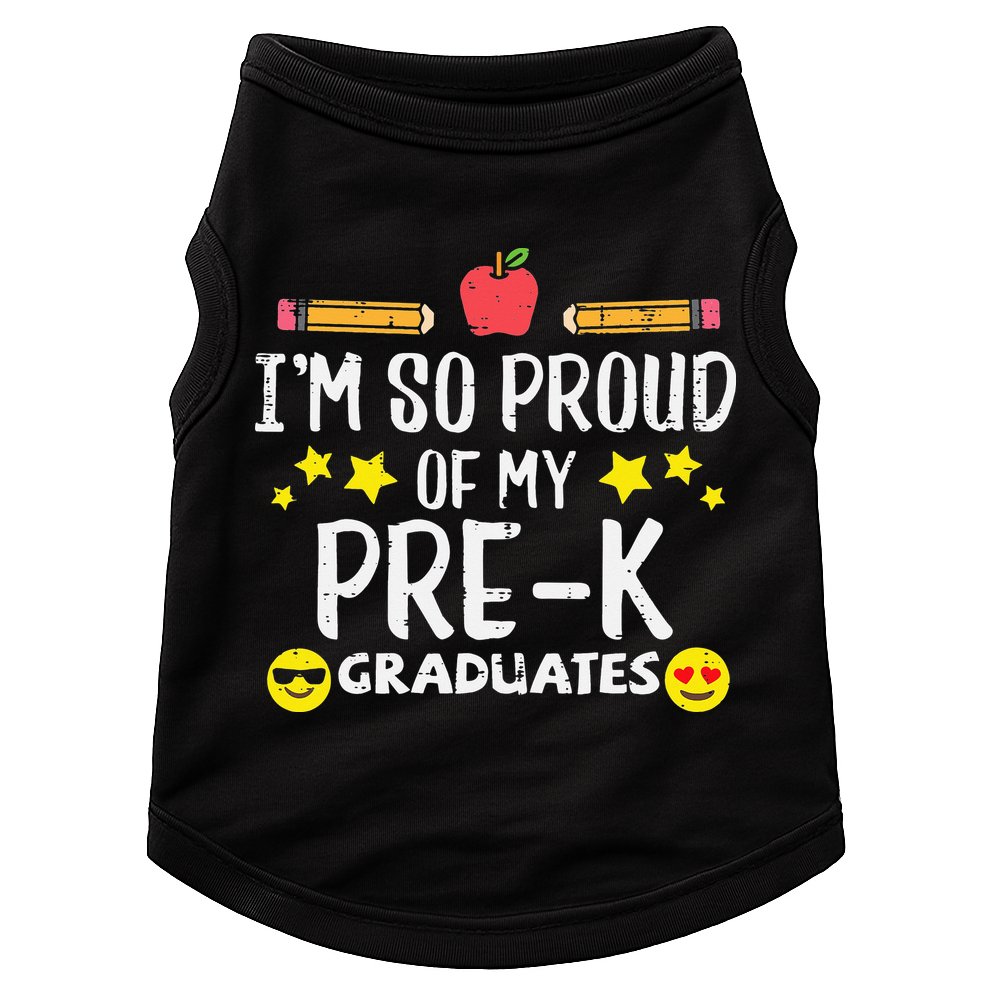Im So Proud Of My Pre-K Graduates groovy Teacher Doggie Tank