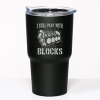 I Still Play With Blocks Funny Car Mechanic Car Engine Tumbler