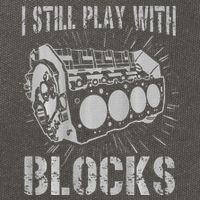 I Still Play With Blocks Funny Car Mechanic Car Engine Cotton Canvas Backpack