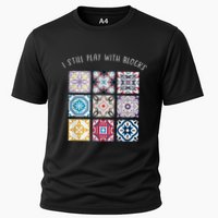 I Still Play With Blocks Quilt Patterns Cooling Performance Crew T-Shirt