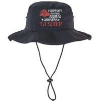 I Support Putting Animal Abusers To Sleep Legacy Cool Fit Booney Bucket Hat