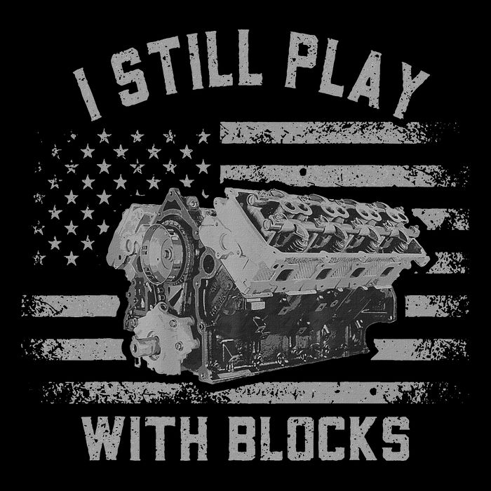 I Still Play With Blocks Racing Mechanics Engine Daily Commute Backpack