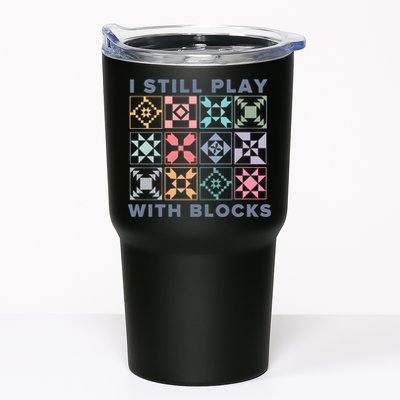 I Still Play With Blocks Quilt Blocks Tumbler