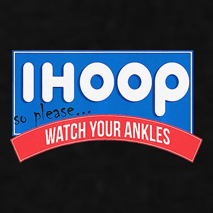 Ihoop So Please Watch Your Ankles Funny Basketball Bball Ladies PosiCharge Tri-Blend Wicking Tank