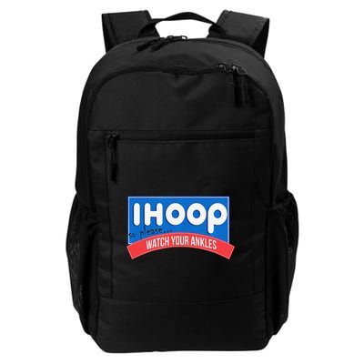 Ihoop So Please Watch Your Ankles Funny Basketball Bball Backpack