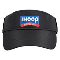 Ihoop So Please Watch Your Ankles Funny Basketball Bball Adult Drive Performance Visor