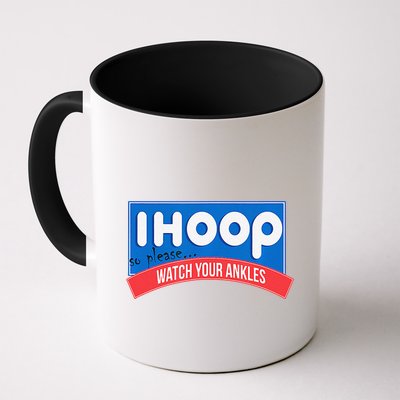 Ihoop So Please Watch Your Ankles Funny Basketball Bball Mug