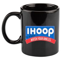 Ihoop So Please Watch Your Ankles Funny Basketball Bball 11oz C Handle Ceramic Mug