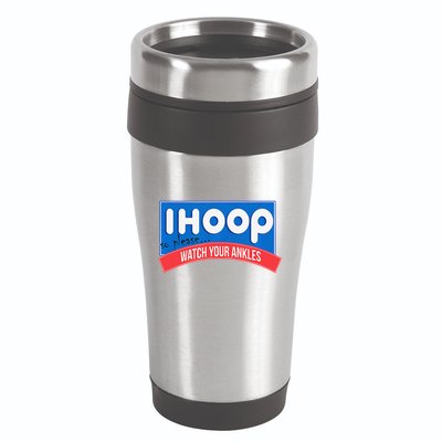 Ihoop So Please Watch Your Ankles Funny Basketball Bball 16oz Travel Tumbler