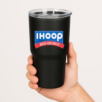 Ihoop So Please Watch Your Ankles Funny Basketball Bball Tumbler