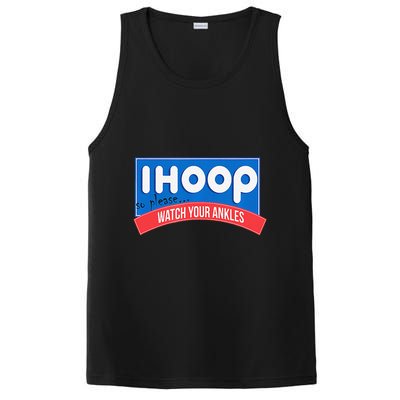 Ihoop So Please Watch Your Ankles Funny Basketball Bball PosiCharge Competitor Tank