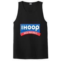 Ihoop So Please Watch Your Ankles Funny Basketball Bball PosiCharge Competitor Tank