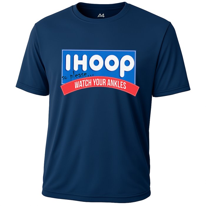 Ihoop So Please Watch Your Ankles Funny Basketball Bball Performance Shirt