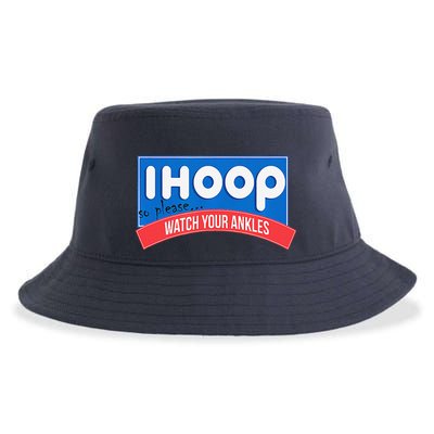 Ihoop So Please Watch Your Ankles Funny Basketball Bball Sustainable Bucket Hat