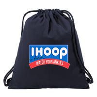 Ihoop So Please Watch Your Ankles Funny Basketball Bball Drawstring Bag