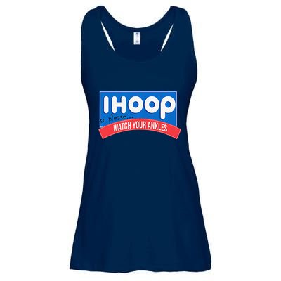 Ihoop So Please Watch Your Ankles Funny Basketball Bball Ladies Essential Flowy Tank