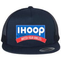 Ihoop So Please Watch Your Ankles Funny Basketball Bball Flatbill Hat