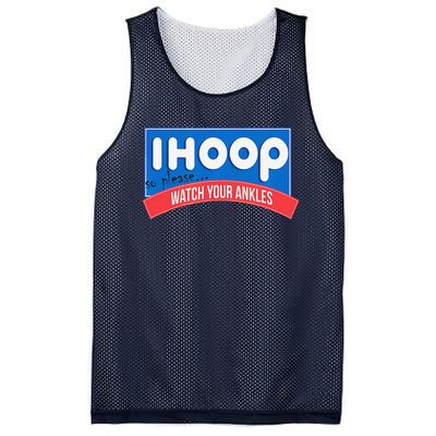 Ihoop So Please Watch Your Ankles Funny Basketball Bball Mesh Reversible Basketball Jersey Tank