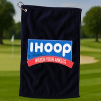 Ihoop So Please Watch Your Ankles Funny Basketball Bball Golf Towel