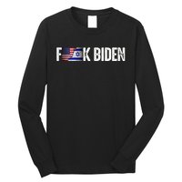 Israel Strong Pray For Israel Us Israel Flag Anti Biden Long Sleeve Shirt