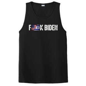 Israel Strong Pray For Israel Us Israel Flag Anti Biden PosiCharge Competitor Tank