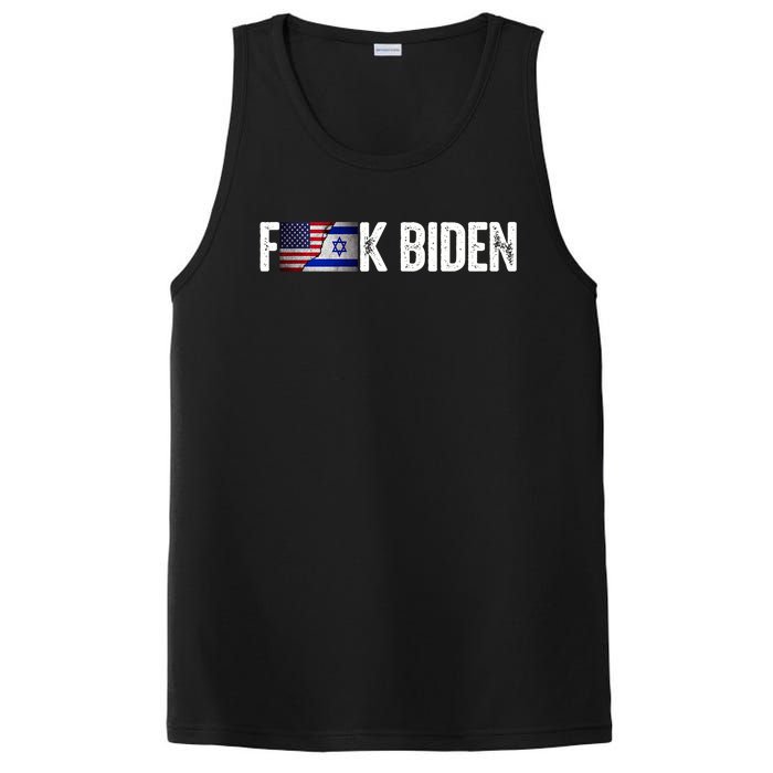 Israel Strong Pray For Israel Us Israel Flag Anti Biden PosiCharge Competitor Tank