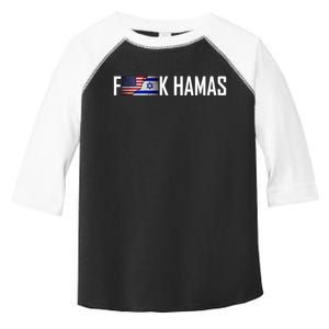 Israel Strong Pray For Israel US Israel Flag Fuck Hamas Toddler Fine Jersey T-Shirt