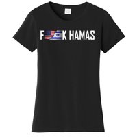 Israel Strong Pray For Israel US Israel Flag Fuck Hamas Women's T-Shirt