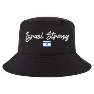 Israel Strong, Pray For Israel, Israel Flag Cool Comfort Performance Bucket Hat