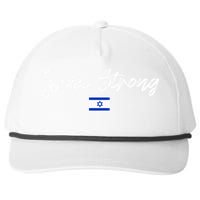 Israel Strong, Pray For Israel, Israel Flag Snapback Five-Panel Rope Hat