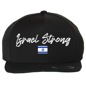 Israel Strong, Pray For Israel, Israel Flag Wool Snapback Cap