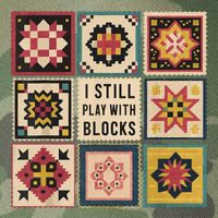 I Still Play With Blocks Quilt Funny Quilting Sewing Legacy Tie Dye Trucker Hat