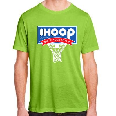 IHOOP So Please Watch Your Ankles Funny Basketball Adult ChromaSoft Performance T-Shirt