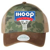 IHOOP So Please Watch Your Ankles Funny Basketball Legacy Tie Dye Trucker Hat