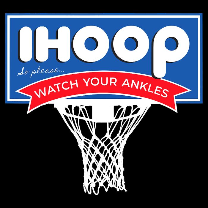 IHOOP So Please Watch Your Ankles Funny Basketball Flexfit Unipanel Trucker Cap