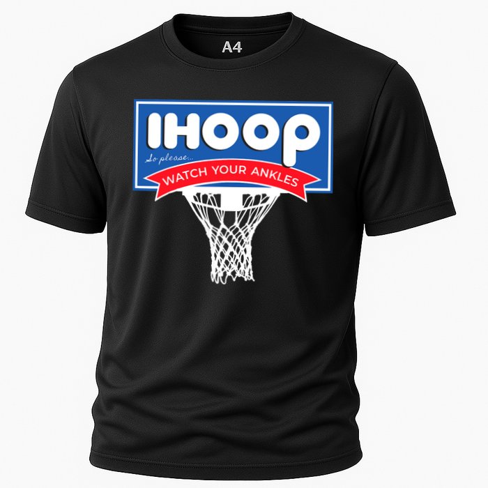 IHOOP So Please Watch Your Ankles Funny Basketball Performance Shirt