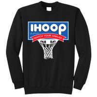 IHOOP So Please Watch Your Ankles Funny Basketball Sweatshirt