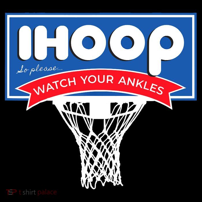 IHOOP So Please Watch Your Ankles Funny Basketball Tall T-Shirt