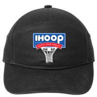 IHOOP So Please Watch Your Ankles Funny Basketball 7-Panel Snapback Hat